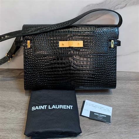 ysl manhattan croc